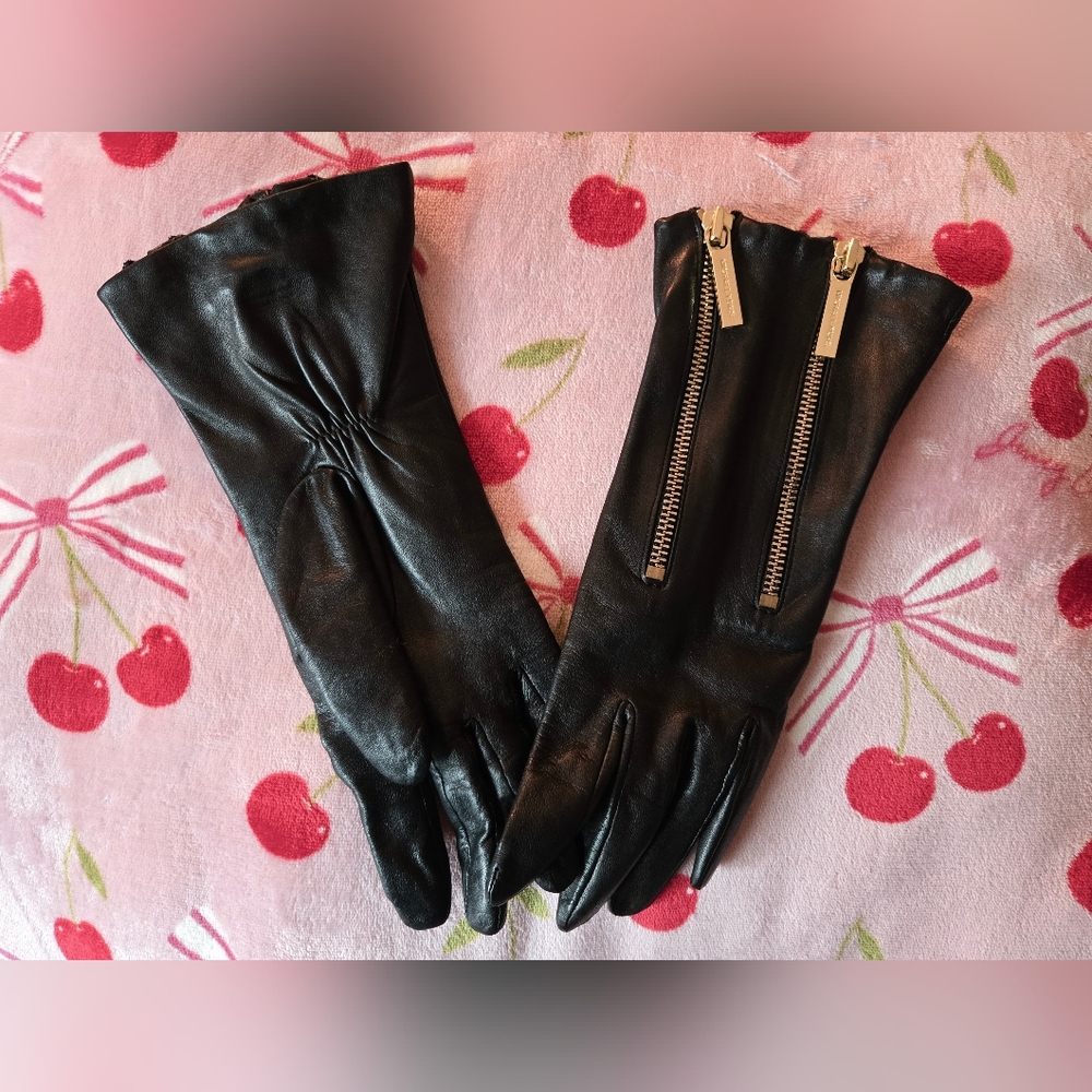Michael Kors Genuine Leather Gloves